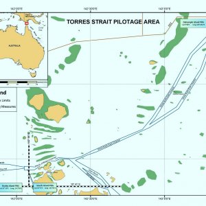 Torres Strait and Great North East Channel Chartlet